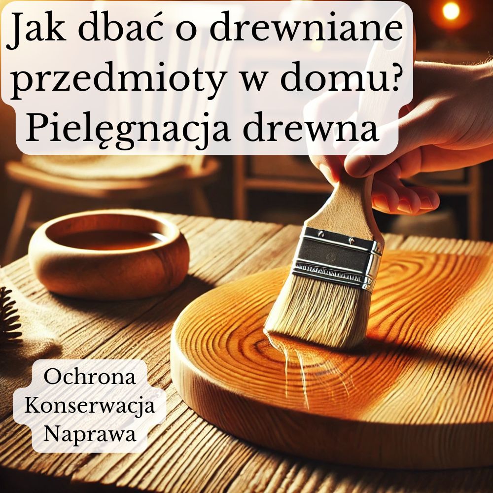 Jak dbać o drewniane przedmioty w domu? Pielęgnacja drewna – olejowanie, lakierowanie, konserwacja, naprawy.